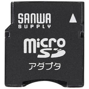 サンワサプライ 【生産完了品】microSDアダプタ microSD→miniSD変換 microSDアダプタ microSD→miniSD変換 ADR-MICROMK
