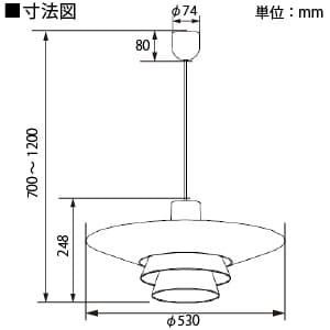 DAIKO 【生産完了品】LEDペンダントライト プルレス色温度切替/調光タイプ(昼白色/電球色) 白熱灯100Wタイプ 引掛シーリング取付式 《楽調》 LEDペンダントライト プルレス色温度切替/調光タイプ(昼白色/電球色) 白熱灯100Wタイプ 引掛シーリング取付式 《楽調》 DPN-39817 画像4