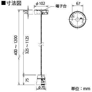 DAIKO 【生産完了品】LEDペンダントライト 電球色 非調光タイプ 白熱灯60Wタイプ 端子台木ネジ取付方式 《LEVEL》 ブラック LEDペンダントライト 電球色 非調光タイプ 白熱灯60Wタイプ 端子台木ネジ取付方式 《LEVEL》 ブラック DPN-39554Y 画像3