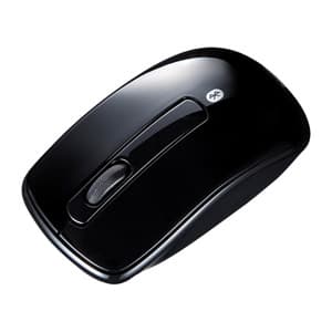 サンワサプライ 【生産完了品】ワイヤレスブルーLEDマウス Bluetooth3.0 中型サイズ ブラック MA-BTBL26BK