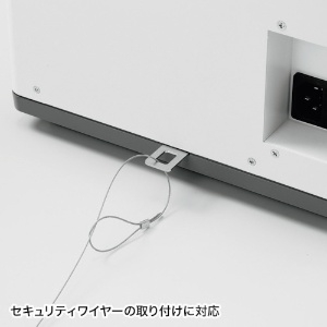 サンワサプライ 【生産完了品】スマートフォン個別鍵付充電キャビネット 10台収納 総耐荷重15kg スマートフォン個別鍵付充電キャビネット 10台収納 総耐荷重15kg CAI-CAB34W 画像3