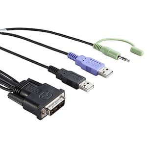 サンワサプライ DVIパソコン自動切替器切替えポート数2:1パソコン2台切替USB接続用ディスプレイエミュレーション対応 DVIパソコン自動切替器 切替えポート数2:1 パソコン2台切替 USB接続用 ディスプレイエミュレーション対応 SW-KVM2DUN 画像3