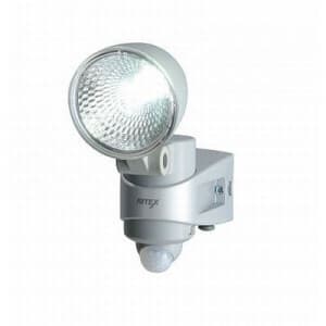 ライテックス 【生産完了品】LEDセンサーライト 屋外用 7W×1灯タイプ コンセント式 防雨タイプ LED-AC107