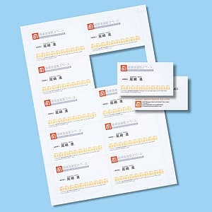 サンワサプライ 名刺カード マルチタイプ つやなしマット・特厚タイプ 両面印刷 マイクロミシンカットタイプ 白 20シート・200カード入 JP-MCM08N