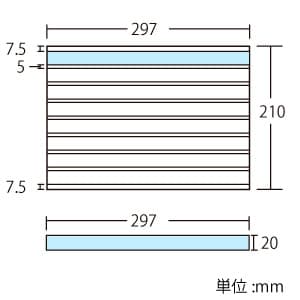 サンワサプライ 【生産完了品】マスキングテープ用紙 A4サイズ 20mmカット幅タイプ 5シート・テープ40枚分入 マスキングテープ用紙 A4サイズ 20mmカット幅タイプ 5シート・テープ40枚分入 LB-IJMSK2 画像4