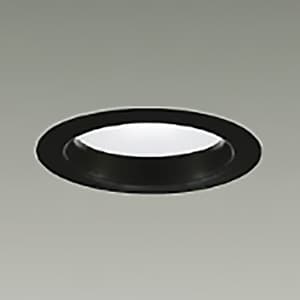 DAIKO ダウンライト モジュールタイプ 拡散パネル付 白熱灯60W相当 調光タイプ 埋込穴φ75mm 配光角60°温白色タイプ ブラック LZD-91495AB