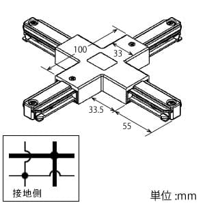 東芝 +形ジョインタ &#8549;形 引き込み用端子・接地極端子付 白 +形ジョインタ &#8549;形 引き込み用端子・接地極端子付 白 NDR0237 画像5