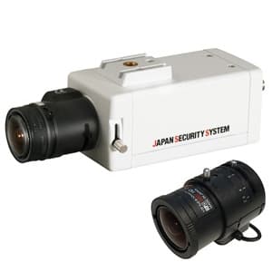 日本防犯システム 【生産完了品】屋内用ボックスカメラレンズセット EX-SDI対応2.2メガピクセル 2.8〜12mmレンズ JS-CH2012セット2