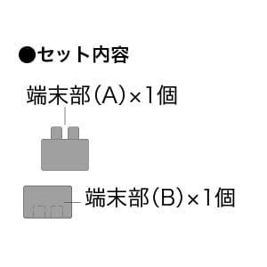 ジェフコム 【生産完了品】スネークモール 端末部 幅75mmタイプ スネークモール 端末部 幅75mmタイプ SNM-0807-ESBK 画像2