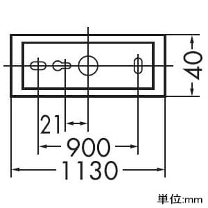 DAIKO 【生産完了品】LEDブラケット 密閉型 Hf32W×2灯タイプ 昼白色 調光タイプ 天井付・壁付兼用 LEDブラケット 密閉型 Hf32W×2灯タイプ 昼白色 調光タイプ 天井付・壁付兼用 DBK-38598W 画像3