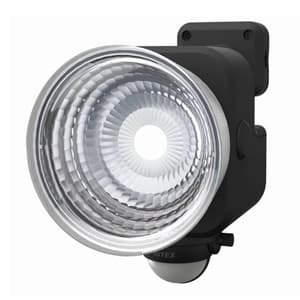 ライテックス 【在庫限り】フリーアーム式LEDセンサーライト 防雨型 乾電池式タイプ 天井取付可 3.5W×1灯 300lm 白熱球50W相当 CBA-130