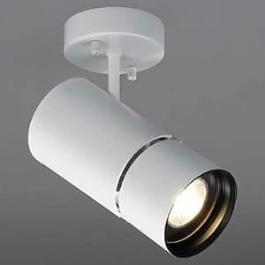 山田照明 LED一体型スポットライト フランジタイプ 調光対応 HID35W相当 白色 配光角度39° 天井・壁付兼用 SD-4436-W