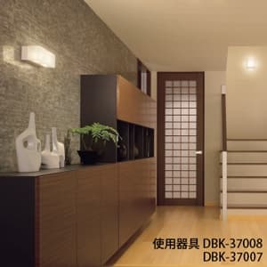 DAIKO 【生産完了品】LEDブラケットライト 電球色 調光タイプ 白熱灯40W×2灯タイプ 壁面取付専用 LEDブラケットライト 電球色 調光タイプ 白熱灯40W×2灯タイプ 壁面取付専用 DBK-37008 画像2