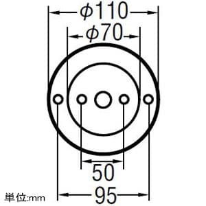 コイズミ照明 【生産完了品】LED一体型ペンダントライト 直付・埋込両用型 白熱球60W相当 電球色 6.2W 定格光束465lm 埋込穴φ75mm LED一体型ペンダントライト 直付・埋込両用型 白熱球60W相当 電球色 6.2W 定格光束465lm 埋込穴φ75mm AP42103L 画像4