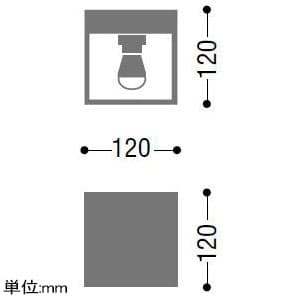 コイズミ照明 【生産完了品】LEDベーシックブラケットライト LEDランプ交換可能型 白熱球60W相当 電球色 6.0W 口金E17 定格光束275lm LEDベーシックブラケットライト LEDランプ交換可能型 白熱球60W相当 電球色 6.0W 口金E17 定格光束275lm AB38109L 画像2