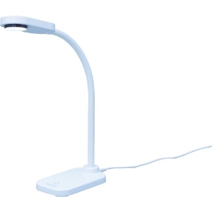 アイリスオーヤマ LEDデスクライト 一般形相当 昼白色 4.2W USB充電可能 LEDデスクライト 一般形相当 昼白色 4.2W USB充電可能 LDL-201-W