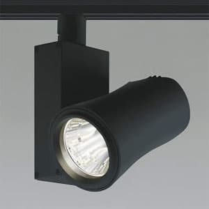コイズミ照明 【生産完了品】LEDスポットライト LED一体型 ライティングレール取付タイプ 白色 調光タイプ JR12V50W相当 照度角30° ブラック XS41498L