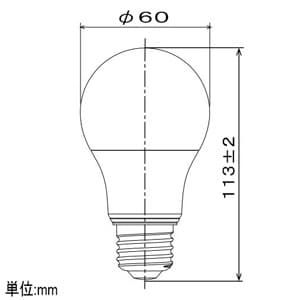 アイリスオーヤマ 【生産完了品】LED電球 一般電球形 広配光タイプ 一般電球40形相当 電球色 E26口金 密閉形器具対応 LED電球 一般電球形 広配光タイプ 一般電球40形相当 電球色 E26口金 密閉形器具対応 LDA5L-G-4T2 画像2