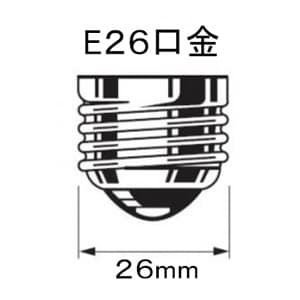 アイリスオーヤマ 【販売終了】LEDフィラメント電球 クリアタイプ 一般電球60形相当 電球色 E26口金 調光器対応 LEDフィラメント電球 クリアタイプ 一般電球60形相当 電球色 E26口金 調光器対応 LDA7L-G/D-FC 画像3