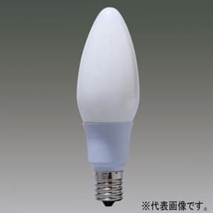 アイリスオーヤマ 【生産完了品】LEDフィラメント電球 シャンデリア形 ホワイトタイプ 小形電球40形相当 昼白色 E17口金 密閉形器具対応 LDC3N-G-E17-FW