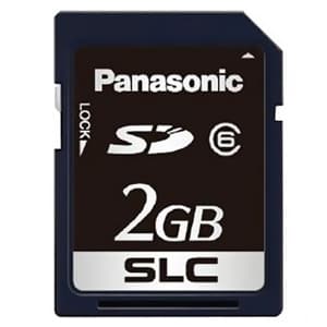 パナソニック 【生産完了品】業務用SDメモリーカード FXシリーズ SLCタイプ 2GB 書換え回数約6000回 RP-SDF02GSW0