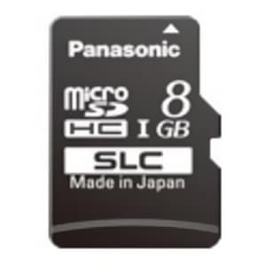 パナソニック 【生産完了品】業務用SDメモリーカード SCシリーズ SLCタイプ 8GB 書換え回数約6000回 UHS-I対応 RP-SMSC08SW0