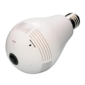ダイトク 【生産完了品】360°Wi-Fi電球型カメラ 《Dive-y360》 屋内用 E26口金タイプ 撮影用白色LED付 360°Wi-Fi電球型カメラ 《Dive-y360》 屋内用 E26口金タイプ 撮影用白色LED付 GS360-LED