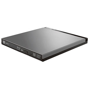 ELECOM 【生産完了品】UHD BD搭載ポータブルブルーレイドライブ USB3.0対応 書込ソフト付 グレー LBD-PUD6U3LGY