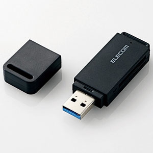 ELECOM USB3.0高速メモリカードリーダ 2スロット 34メディア対応 Windows対応ソフトウェア付 USB3.0高速メモリカードリーダ 2スロット 34メディア対応 Windows対応ソフトウェア付 MR3-D013SBK