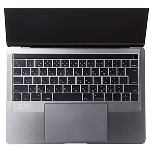 ELECOM 【生産完了品】ノート用キーボード防塵カバー Apple MacBook Pro 13インチ・15インチ(Touch Bar付)専用 PKB-MB16T