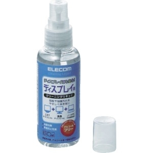 ELECOM 【生産完了品】クリーニングリキッド アルコールフリータイプ ディスプレイ用 容量60ml クリーニングリキッド アルコールフリータイプ ディスプレイ用 容量60ml CK-DP60