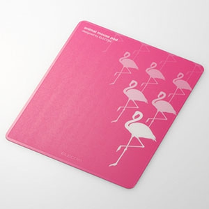 ELECOM 【生産完了品】マウスパッド 《animal mousepad》 フラミンゴ マウスパッド 《animal mousepad》 フラミンゴ MP-111C