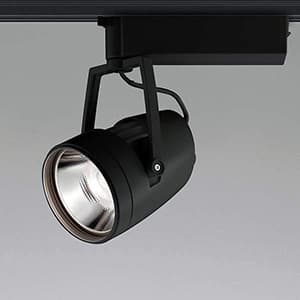 コイズミ照明 【生産完了品】LED一体型スポットライト ライティングレール取付タイプ HID70W相当 3500lmクラス 電球色 照度角15° ブラック XS45966L