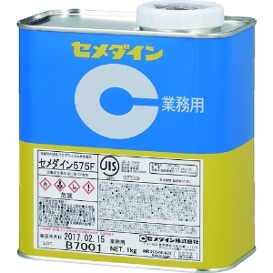 セメダイン 万能型接着剤 575F 多用途汎用 缶タイプ 容量1000ml RK-124
