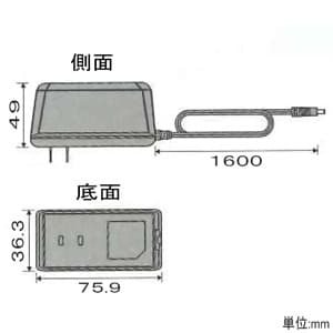 パトライト インターフェースコンバータ デジタル入・出力各8点搭載 ACアダプター付属 インターフェースコンバータ デジタル入・出力各8点搭載 ACアダプター付属 NBM-D88N 画像3