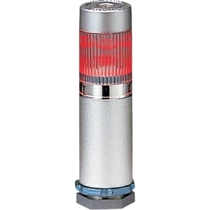パトライト LED超小型積層信号灯 《シグナル・タワー SUPER SLIM》 点灯・ショートボディタイプ φ25mm 1段式(赤) LED超小型積層信号灯 《シグナル・タワー SUPER SLIM》 点灯・ショートボディタイプ φ25mm 1段式(赤) MES-102A-R