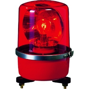 パトライト 【生産完了品】中型回転灯 《パトライト》 ガラス球RP35/BA15D 定格電圧AC100V φ138mm 赤 中型回転灯 《パトライト》 ガラス球RP35/BA15D 定格電圧AC100V φ138mm 赤 SKP-110A-R