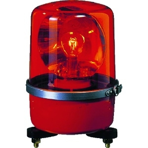 パトライト 【生産完了品】中型回転灯 《パトライト》 ガラス球RP35/BA15D 定格電圧AC200V φ138mm 赤 中型回転灯 《パトライト》 ガラス球RP35/BA15D 定格電圧AC200V φ138mm 赤 SKP-120A-R