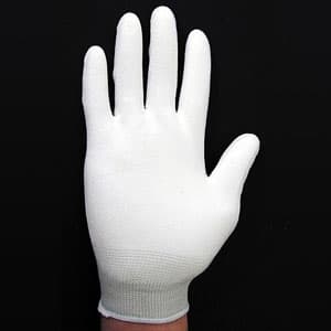 エンジニア 【販売終了】低発塵性手袋 パームコート Sサイズ 低発塵性手袋 パームコート Sサイズ ZC-41 画像2