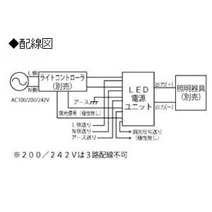 コイズミ照明 【生産完了品】専用電源ユニット 調光タイプ 100〜242V対応タイプ 速結端子付(送り付) 専用電源ユニット 調光タイプ 100〜242V対応タイプ 速結端子付(送り付) XE91036L 画像2