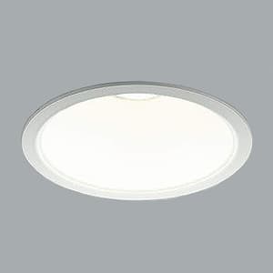 コイズミ照明 LEDベースダウンライト 防雨型 600lmクラス 白熱球60W相当 温白色 埋込穴φ150mm 照度角55° AD45824L