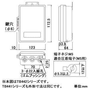 パナソニック 【生産完了品】週間式ソーラータイムスイッチ ボックス型 防雨型 電子式 高容量30A仕様 1回路型 週間式ソーラータイムスイッチ ボックス型 防雨型 電子式 高容量30A仕様 1回路型 TB442101 画像3