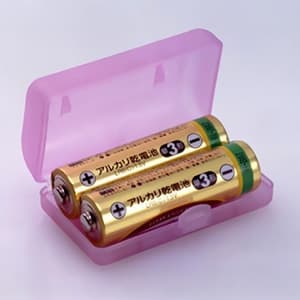 旭電機化成 【生産完了品】電池ケース 単3・単4形乾電池用 ブルー 電池ケース 単3・単4形乾電池用 ブルー ADC-322BL 画像2