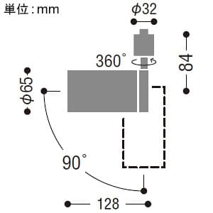 コイズミ照明 LED一体型スポットライト ライティングレール取付タイプ JDR65W相当 600lmクラス 調光タイプ 電球色 広角配光30° ブラック LED一体型スポットライト ライティングレール取付タイプ JDR65W相当 600lmクラス 調光タイプ 電球色 広角配光30° ブラック AS43965L 画像2