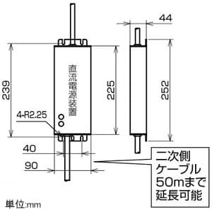 日動工業 高天井用LED器具 ハイスペックハイディスク300W 口金式 HID1000W相当 昼白色 直流電源装置外付け型 ワイドタイプ 口金E39 クリア 高天井用LED器具 ハイスペックハイディスク300W 口金式 HID1000W相当 昼白色 直流電源装置外付け型 ワイドタイプ 口金E39 クリア L300V2-E39-HW-50K-N 画像3