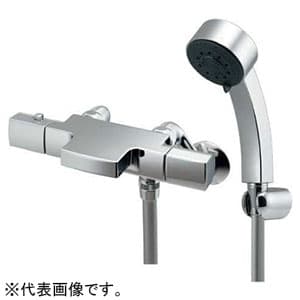 カクダイ 【生産完了品】サーモスタットシャワー混合栓 《TSUKI》 節湯型 壁付タイプ 逆流防止機能付 サーモスタットシャワー混合栓 《TSUKI》 節湯型 壁付タイプ 逆流防止機能付 173-244