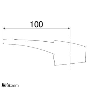 カクダイ 【生産完了品】シングルレバーハンドル ABS製 シングルレバーハンドル ABS製 109-170 画像2