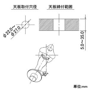 カクダイ 【生産完了品】Da Reyaアイキャッチ水栓 《誰や逆立ちさせたん》 単水栓タイプ 固定コマ式 呼び径13 取付穴径22〜27mm 吐水口高さ89mm Da Reyaアイキャッチ水栓 《誰や逆立ちさせたん》 単水栓タイプ 固定コマ式 呼び径13 取付穴径22〜27mm 吐水口高さ89mm 711-004-13 画像5