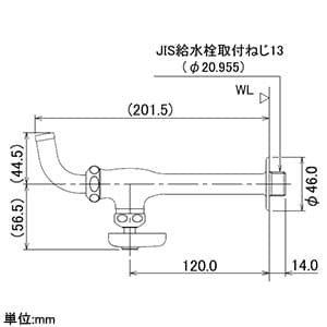 カクダイ 【販売終了】Da Reyaアイキャッチ水栓 《誰やパイプ上向けにしたん》 単水栓タイプ 呼び径13 90°開閉ハンドル機能付 Da Reyaアイキャッチ水栓 《誰やパイプ上向けにしたん》 単水栓タイプ 呼び径13 90°開閉ハンドル機能付 711-001-13 画像3