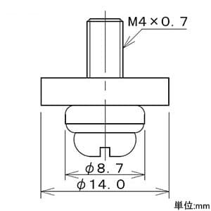 カクダイ 【販売終了】節水固定コマパッキン 交換用 呼び13用 2個入 節水固定コマパッキン 交換用 呼び13用 2個入 794-825-13 画像2